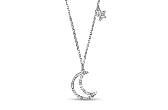 The Moon and The Stars Pendant