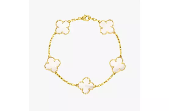 Van Cleef Alhambra Mother of Pearl Bracelet
