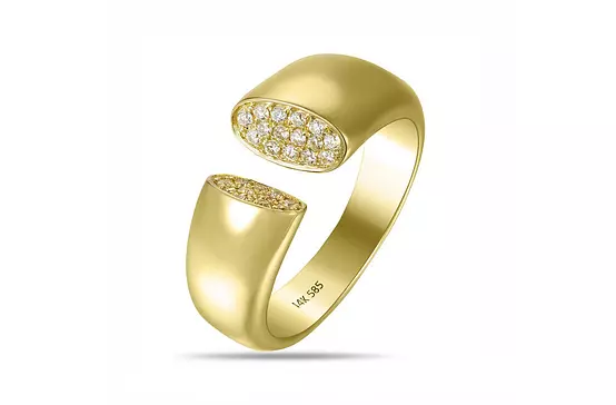Hamptons Diamond Cocktail Ring