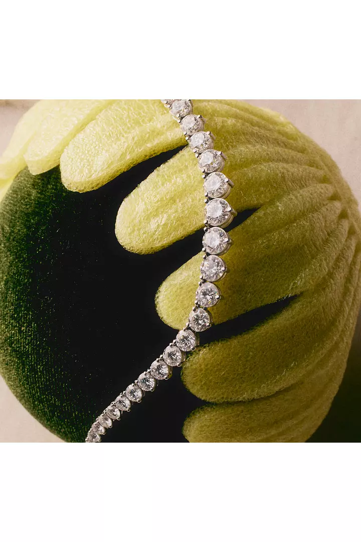 15 carats Grand Riviera Style Diamond Tennis Necklace
