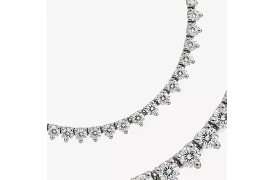 Classic Eco Diamonds Tennis Necklace 19 Carats