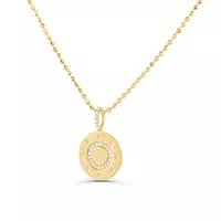 My Lucky Golden Coin Pendant