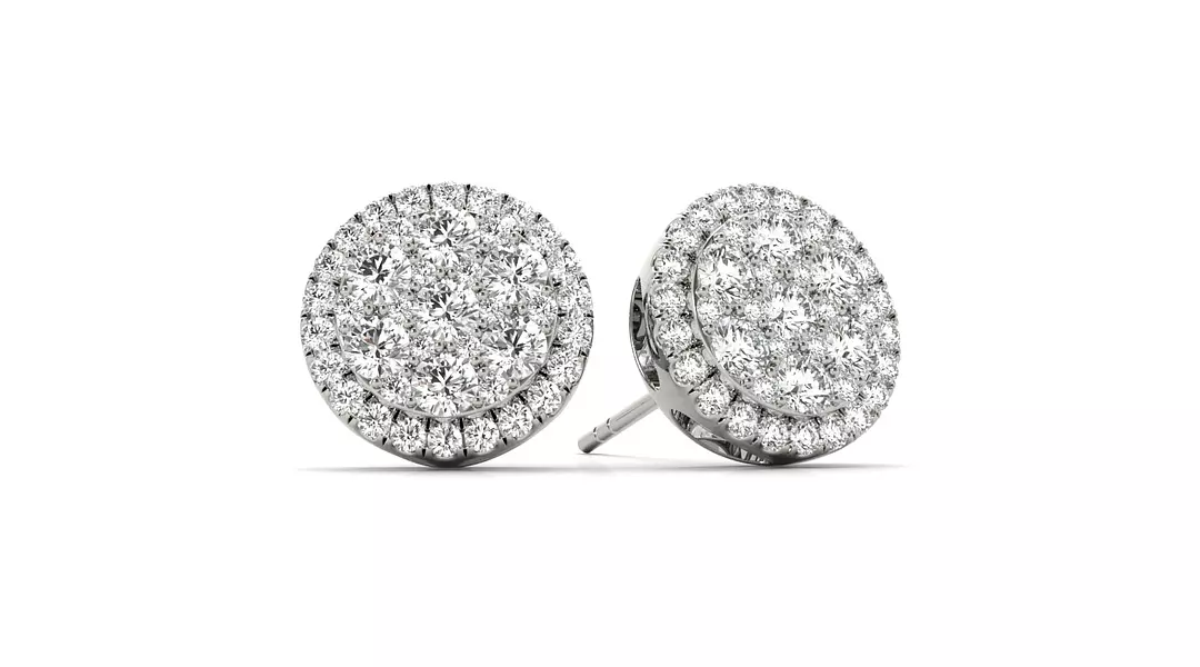 Diamond Pave Earrings