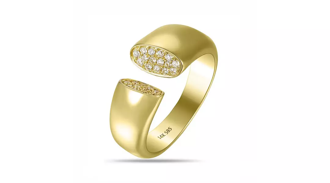 Hamptons Diamond Cocktail Ring