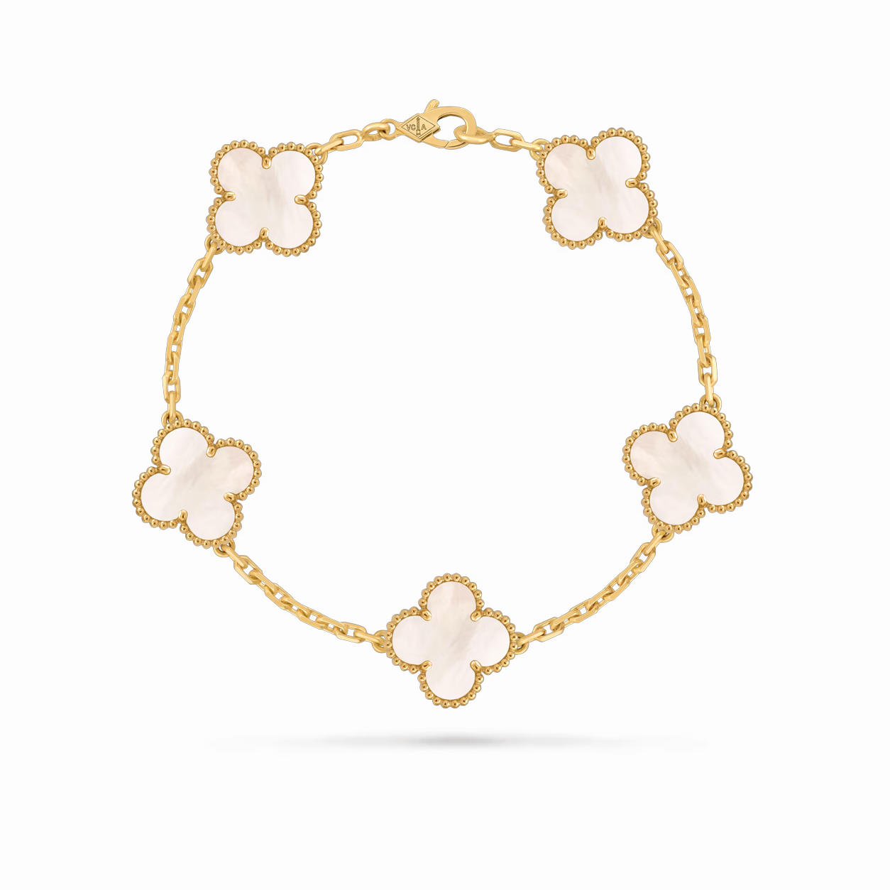 Van Cleef Alhambra Mother of Pearl Bracelet