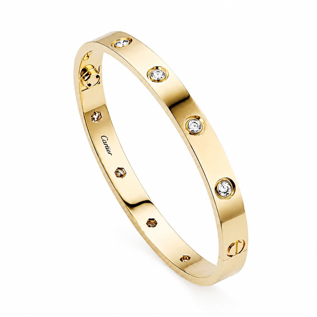 Cartier Love Bangle with Diamonds