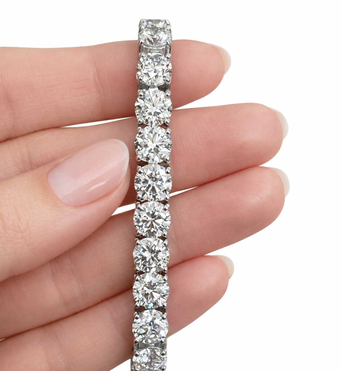 Luxe Brilliance Eco Diamonds Tennis Bracelet 15 carats