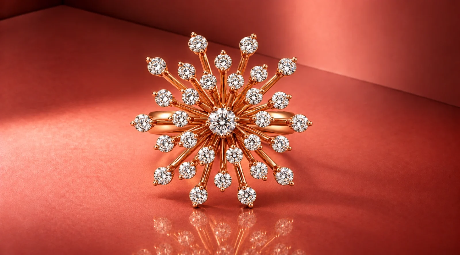 DIAMOND COCKTAILS RING